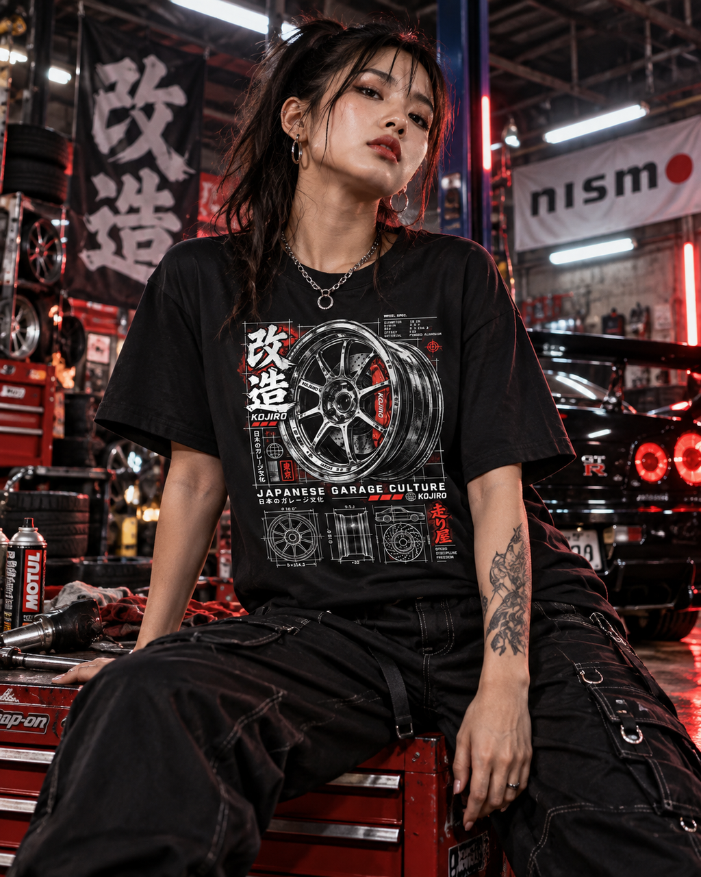 KOJIRO™ JAPANESE GARAGE CULTURE — Heavyweight T-Shirt