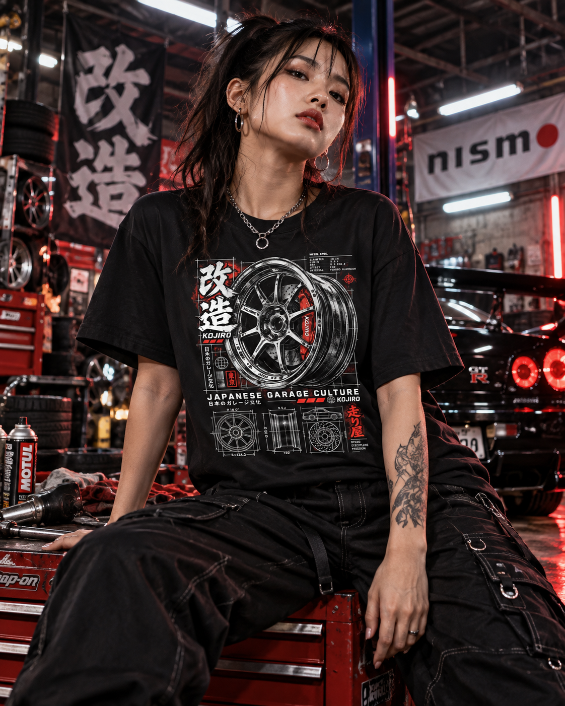 KOJIRO™ JAPANESE GARAGE CULTURE — Heavyweight T-Shirt