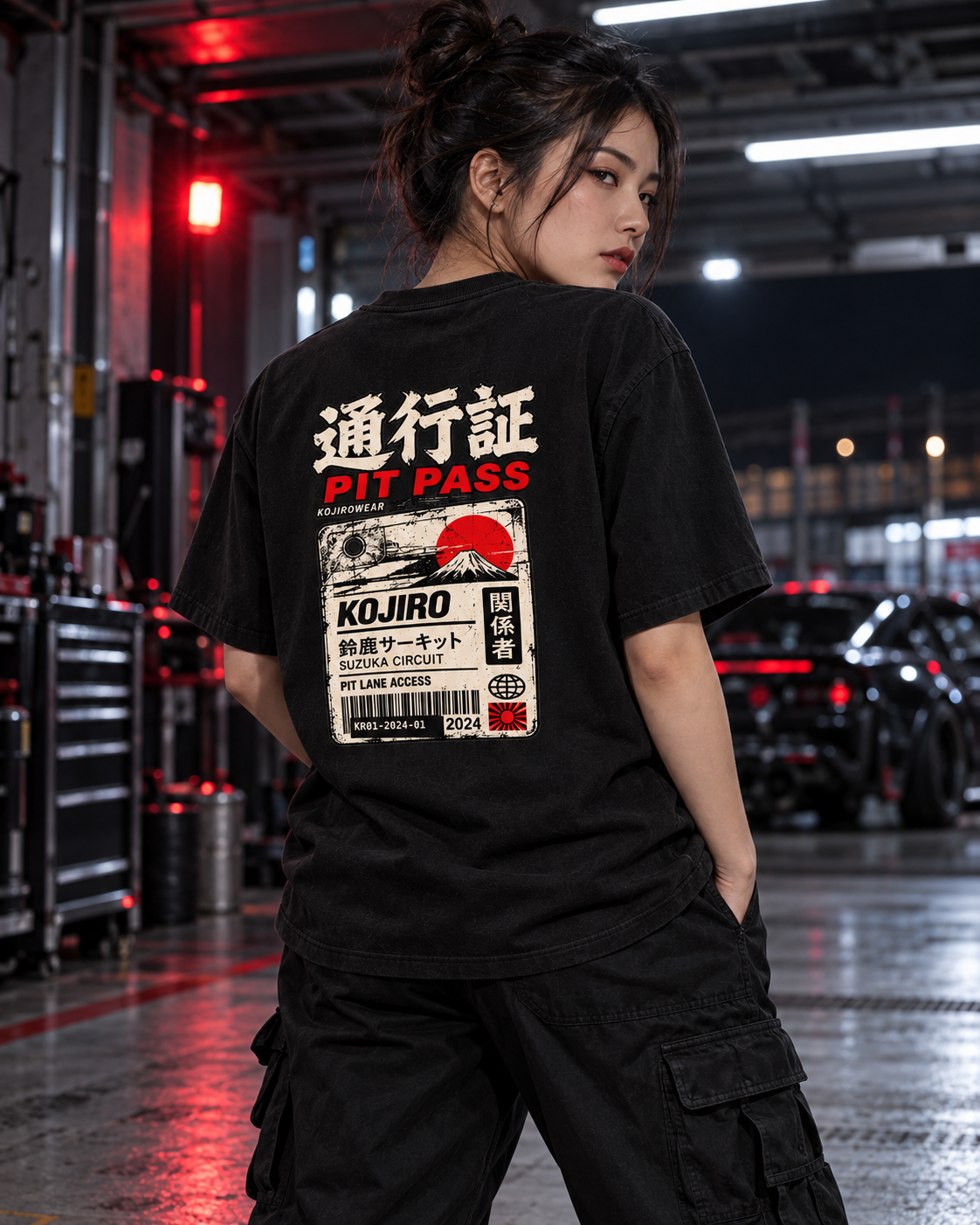 KOJIRO™ RACING — PIT PASS | Heavyweight T-Shirt