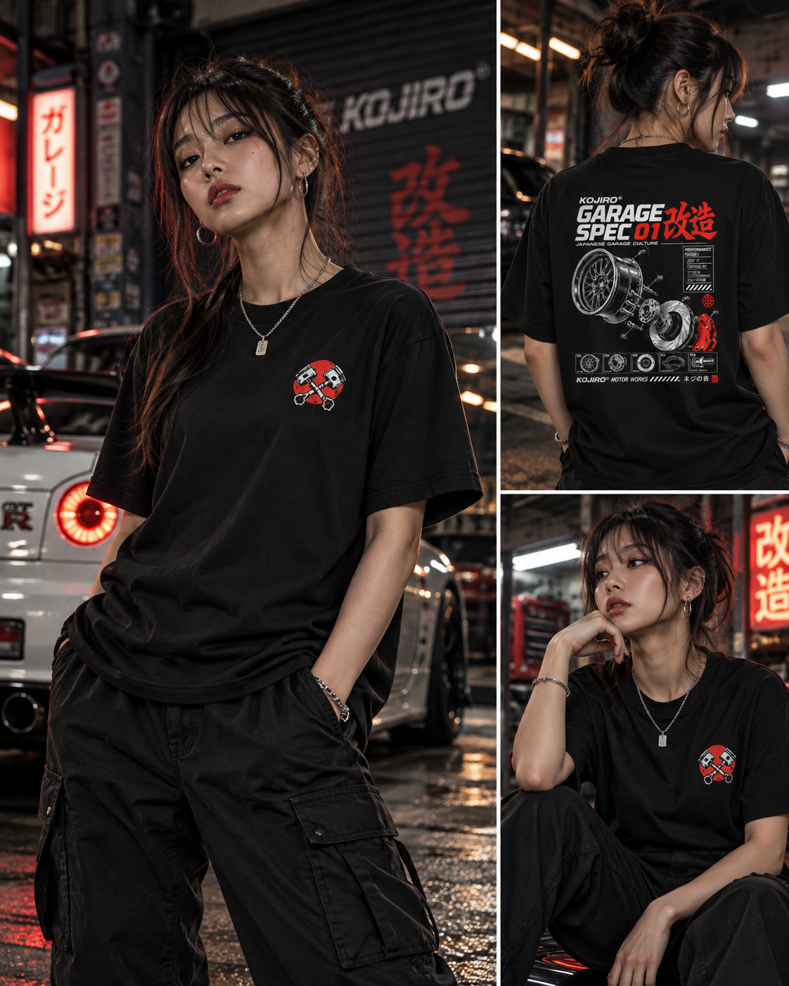 KOJIRO™ GARAGE SPEC 01 | Heavyweight T-Shirt